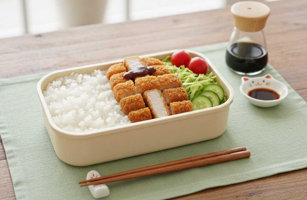 🍱 Bento – Porc Tonkatsu