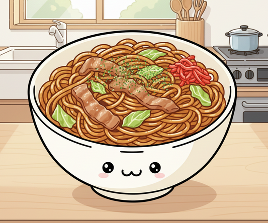 🍜 Yakisoba — Nouilles japonaises sautées