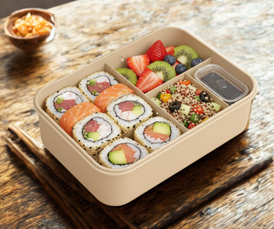 🍱 Boîte à Bento & Couverts -  Contenant Repas 1200 ml