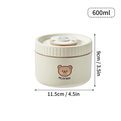 🍱 Boîte Bento Isotherme en Acier Inoxydable