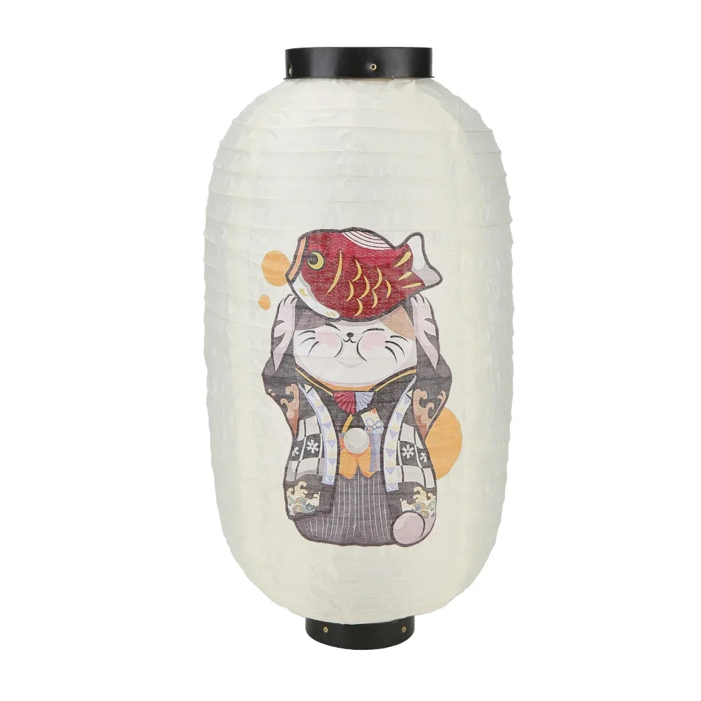 🎐 Lanterne Japonaise Maneki-neko