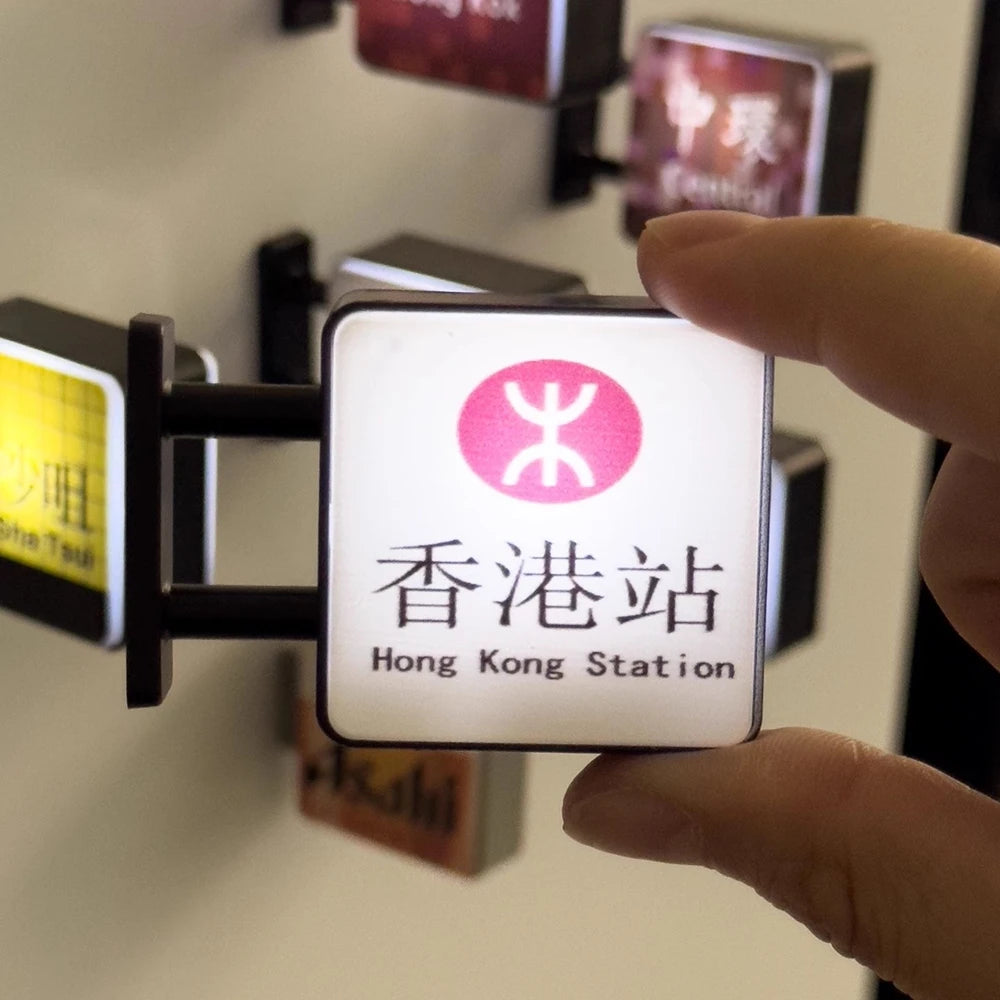 💡 Magnette Retro pour réfrigérateur