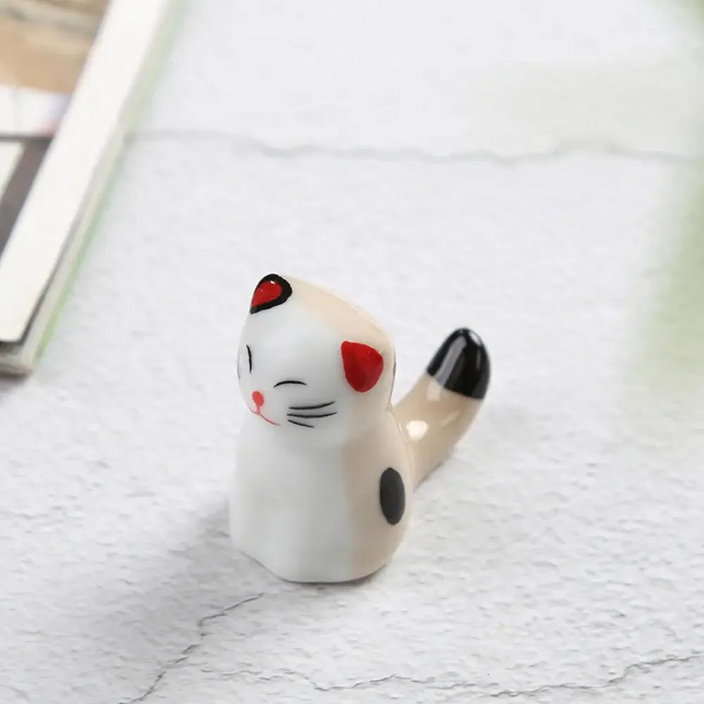 🐾 Repose-baguettes Maneki-neko en céramique