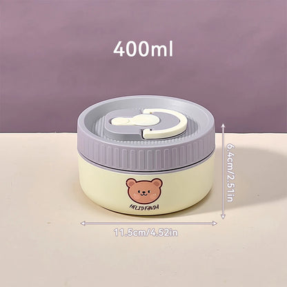 🍱 Boîte Bento Isotherme en Acier Inoxydable